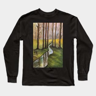 The wood Long Sleeve T-Shirt